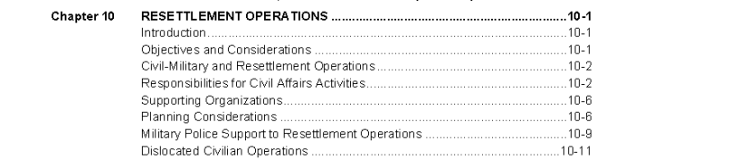 chapter 10 of internment and relocation operations manual