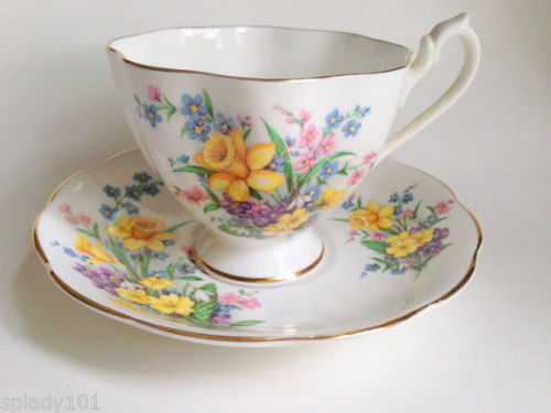 Spring cup and saucer