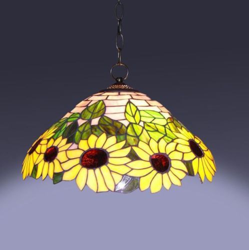 sunflower-light-fixture